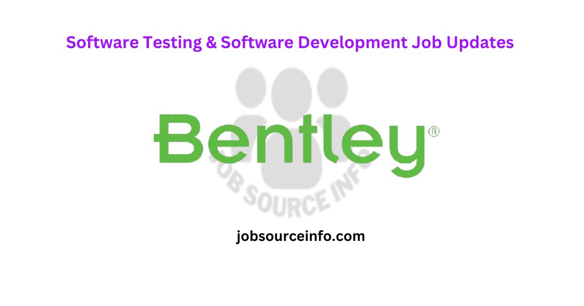 Bentley Systems Off Campus Drive Hiring Software Engineer Automation